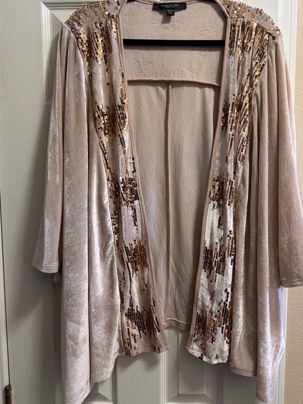 Marc New York Blush Pink Knit Top